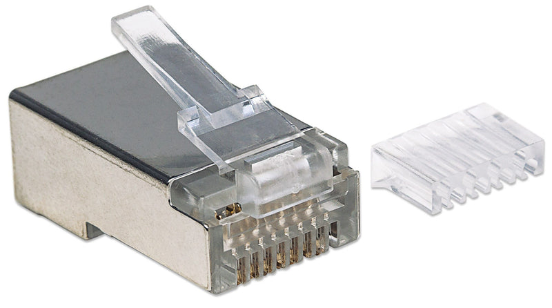 Confezione da 90 Plug Modulari Cat6 RJ45 STP