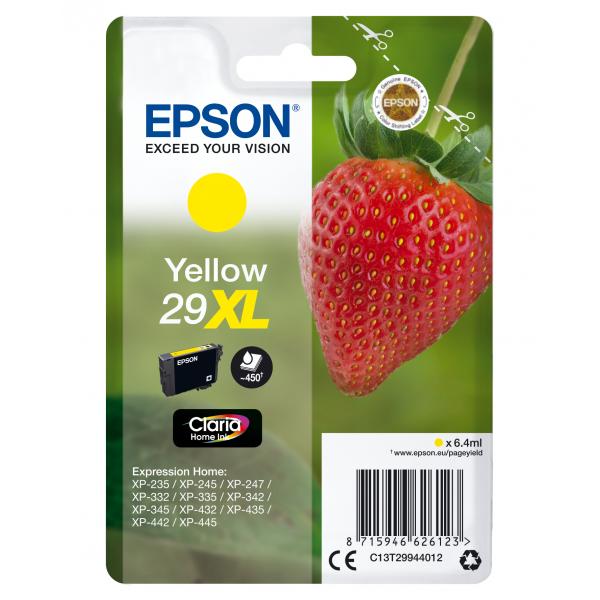 EPSON T29XL YELLOW (C13T29944012) - CARTUCCIA ORIGINALE AD ALTA EFFICIENZA