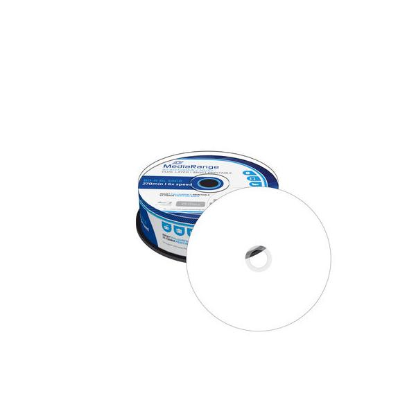 MediaRange MR510 disco vergine Blu-Ray BD-R DL 50 GB 25 pz (MediaRange - BD-R x 25 - 50 GB - lagri)