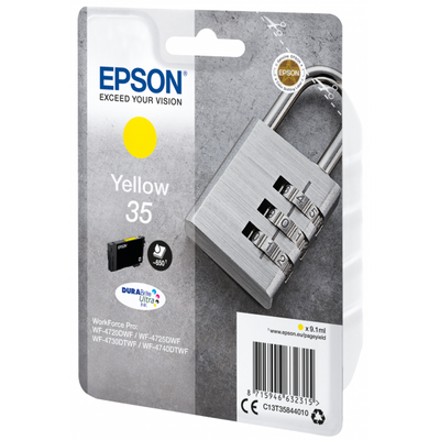 EPSON 35 YELLOW (C13T35844020) - CARTUCCIA ORIGINALE