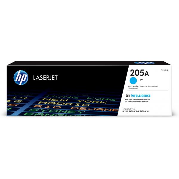 205A Original Cyan LaserJet Toner Cartridge