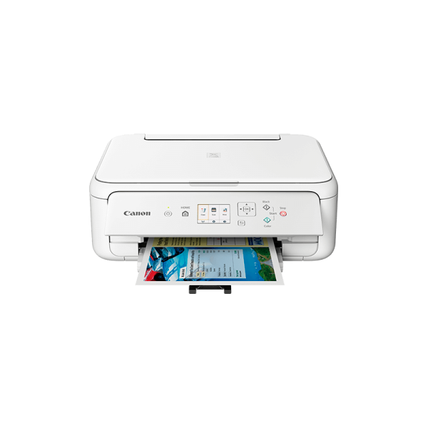 Canon PIXMA TS5151 Ad inchiostro A4 4800 x 1200 DPI Wi-Fi (Canon PIXMA TS5151 - A4 Colour InkJet Multifunction Printer Copy Scan WiFi USB - White)