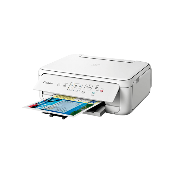 Canon PIXMA TS5151 Ad inchiostro A4 4800 x 1200 DPI Wi-Fi (Canon PIXMA TS5151 - A4 Colour InkJet Multifunction Printer Copy Scan WiFi USB - White)