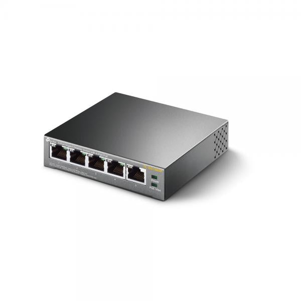 TP-LINK TL-SG1005P - SWITCH DESKTOP 5 PORTE GIGABIT - 4 POE