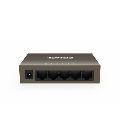 TENDA TEF1005D - DESKTOP SWITCH 5 PORTE - 10/100 MBPS - CHASSIS METALLO