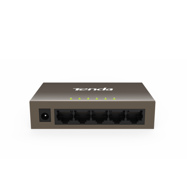 TENDA TEF1005D - DESKTOP SWITCH 5 PORTE - 10/100 MBPS - CHASSIS METALLO