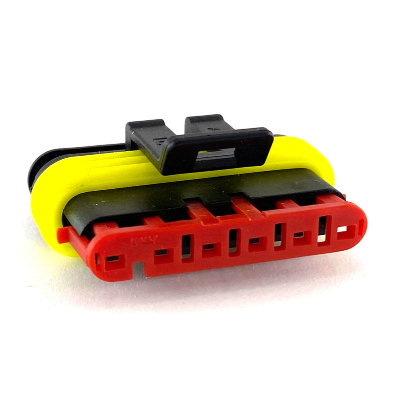 Connettore filo metallico Superseale 1.5 femmina PIN 6 Te connectivity