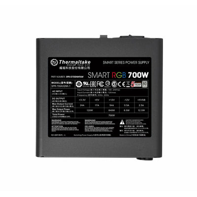Fonte di Alimentazione THERMALTAKE PS-SPR-0700NHSAWE-1 700 W ATX 6 W