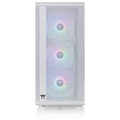 Case computer desktop ATX THERMALTAKE S200 TG ARGB Bianco