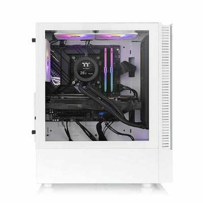 Case computer desktop ATX THERMALTAKE CA-1X3-00M6WN-00 Bianco