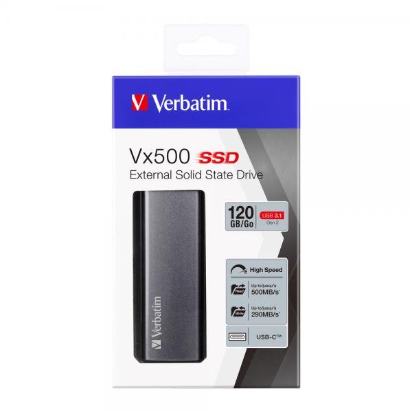 SSD Esterno 120GB VX500 Gen2 USB3.1