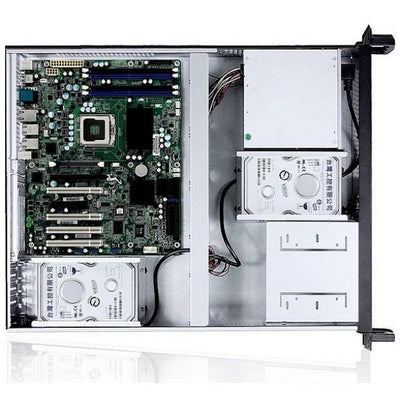 Chassis Industriale da Rack 19'' 2U Nero