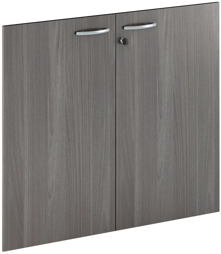 COPPIA DI ANTE ECO IN MELAMINICO PER MOBILE BASSO CON SERRATURA CM. 80X67h