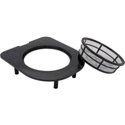 Fioriera da parete - Kit da parete composto da supporto a muro e 4 vasi (1 L) - Nero - Dim H 15 x L 60 cm - NATURA