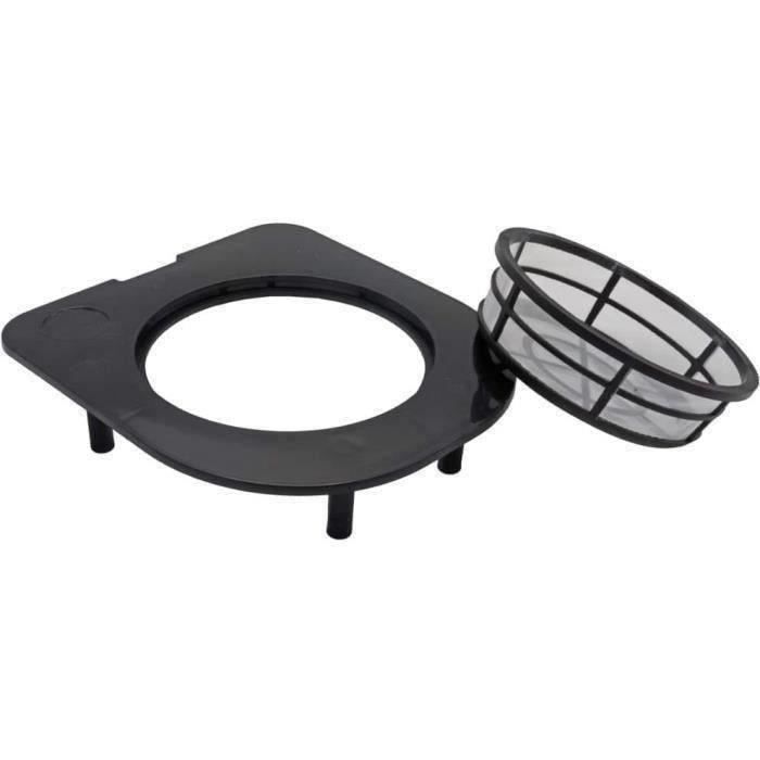 Fioriera da parete - Kit da parete composto da supporto a muro e 4 vasi (1 L) - Nero - Dim H 15 x L 60 cm - NATURA