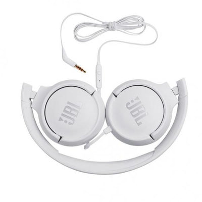 Cuffie Jbl TUNE 500 - Cuffie supra-aurali con cavo con microfono - Colore Bianco