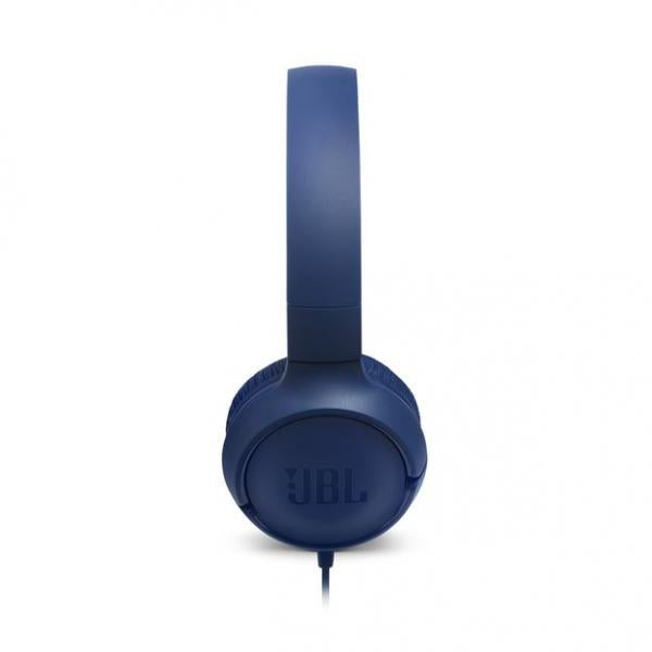 Cuffie Jbl Tune 500 - Cuffie SuprA-Aurali Con Cavo Con Microfono - Colore Blu
