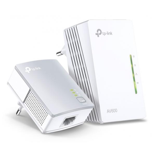 Starter Kit Powerline Gigabit AV600 TL-WPA4221KIT- Estensione wireless fino a 300Mbps - Plug and Play