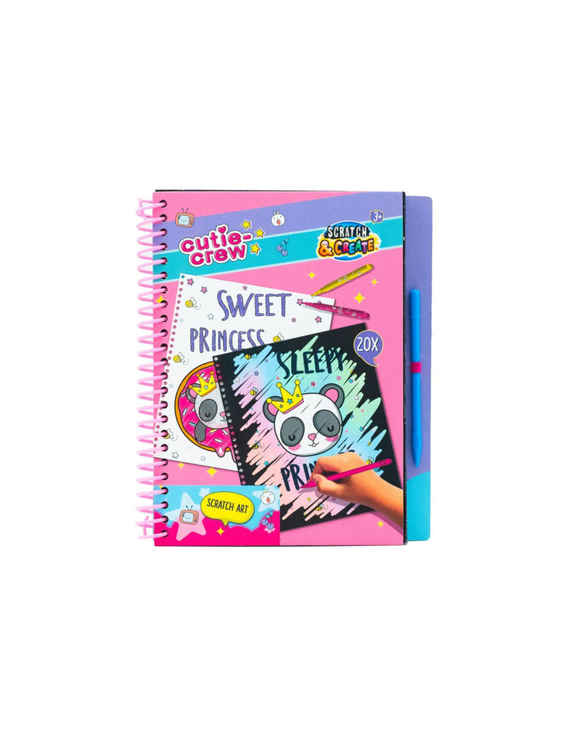 Cutie Crew Book Scratch Art
