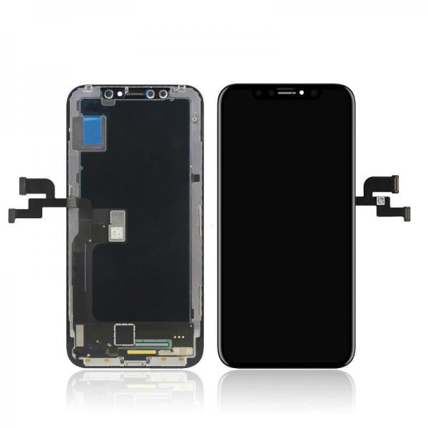 CoreParts MOBX-IPCX-LCD-B ricambio per cellulare Display Nero (LCD Screen for iPhone X - LCD Assembly with digitizer - and Frame Copy LCD Highest grade - AUO Quality - Warranty: 12M)