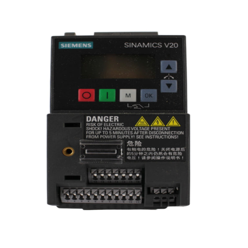 Convertitore di Frequenza V20 0,37kW, 200-240V con Modbus RTU