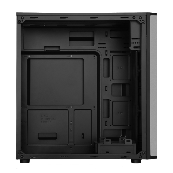 ITEK ITOCPR10D CASE PRIME DARK MIDDLE TOWER ATX 2x5.25, 2x3.5 1xUSB3.0 2xUSB2.0 1x12cm FAN ATX/MICRO ATX/MINI-ATX 500W BLACK