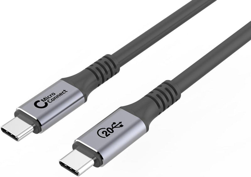 MicroConnect Premium USB-C 3.2 Gen 2x2 cable 100W 20Gbps 7m - Kabel - Digital/Daten (MC-USBCC7)