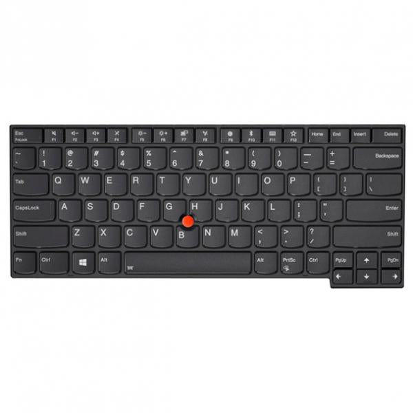 Lenovo 01YP249 ricambio per laptop Tastiera (FLSRXKBBKDK - 01YP249, Keyboard, Danish, - Lenovo, Thinkpad T480s/E480/L480 - Warranty: 3M)