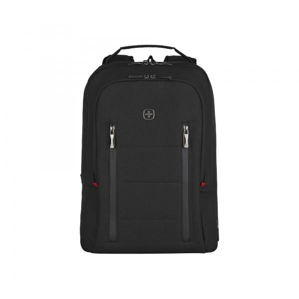 Wenger/SwissGear City Traveler Carry-On 16 40,6 cm [16] Zaino Nero (Wenger City Traveler 16 Laptop Backpack)