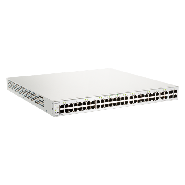 D-LINK SWITCH SMART MANAGED 52 PORTE GIGABIT POE