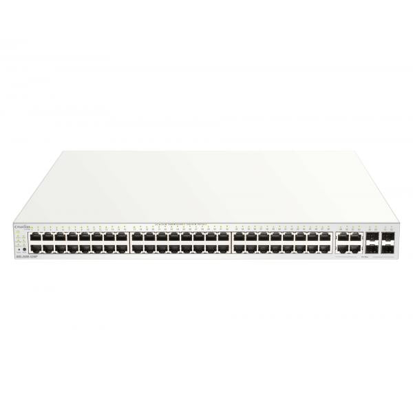 D-LINK SWITCH SMART MANAGED 52 PORTE GIGABIT POE
