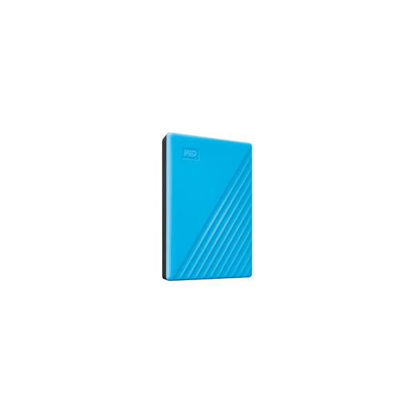 Hard disk esterno portatile WD MyPassport - 2.5" - 4Tb - Esterno - SuperSpeed USB3.0 / Retr. 2.0 - Blue (WDBPKJ0040BBL-WESN)