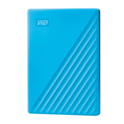 Hard disk esterno portatile WD MyPassport - 2.5" - 4Tb - Esterno - SuperSpeed USB3.0 / Retr. 2.0 - Blue (WDBPKJ0040BBL-WESN)