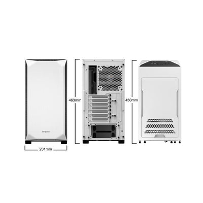 Silenzio! Pure Base 500 - Tower - ATX - senza alimentatore (ATX / PS/2)