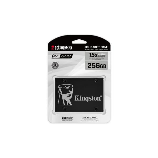 Kingston Technology Drive SSD KC600 SATA3 2,5\" 256G