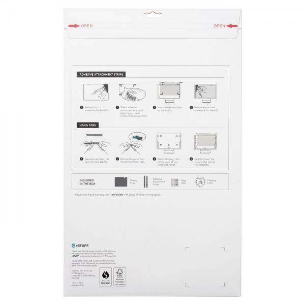 Privacy Filter 22" 474 mm x