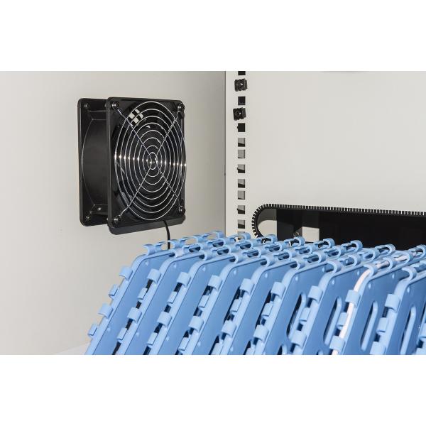 LINK KSCA30B - ARMADIO ALLOGGIAMENTO 30 TABLET / NOTEBOOK - MULTIPRESE INCLUSE - VENTOLE DI RAFFREDDAMENTO - PORTA IN ACCIAIO TRAFORATA