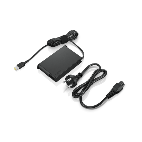 Lenovo 4X20Q88544 adattatore e invertitore Interno 135 W Nero (LENOVO ThinkPad Slim 135W AC Adapter[D)