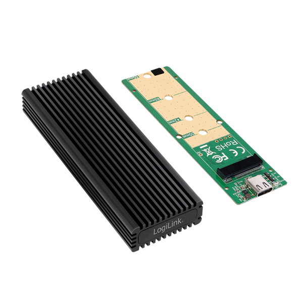 Box Esterno SSD USB3.2 Gen 2x1 USB-C PCIe NVMe