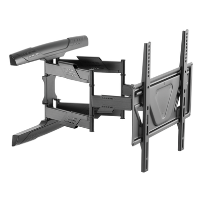 Deltaco ARM-0258 Supporto TV a parete 177,8 cm [70] Nero (DELTACO Office ARM-0258 - Ultra-Slim -)