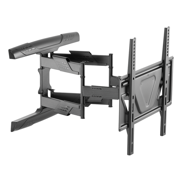 Deltaco ARM-0258 Supporto TV a parete 177,8 cm [70] Nero (DELTACO Office ARM-0258 - Ultra-Slim -)
