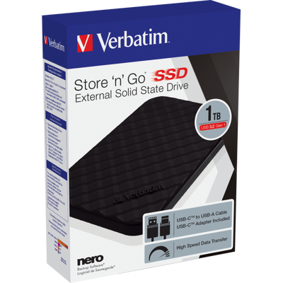 Negozio Verbatim 'n' Go - SSD - 1 TB - esterno (portatile)