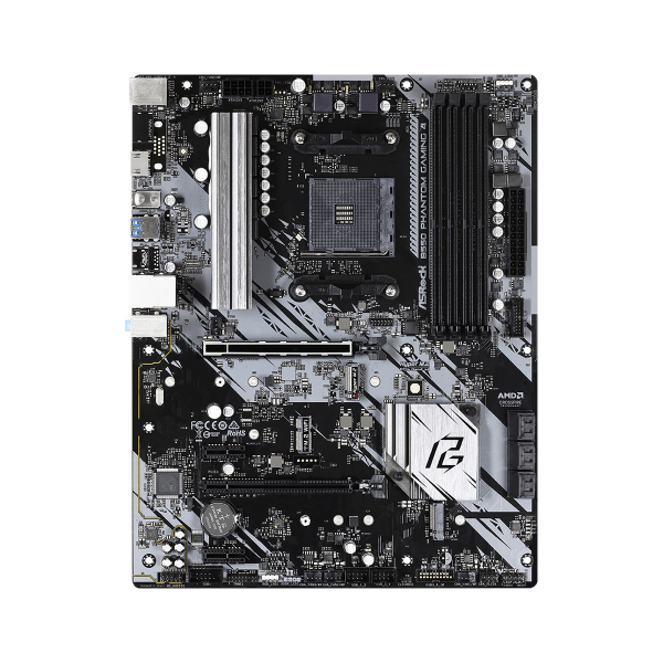 Asrock Mb Am4 B550 Phantom Gaming 4 4xddr4 6xsata Raid Usb 3.2 Hdmi