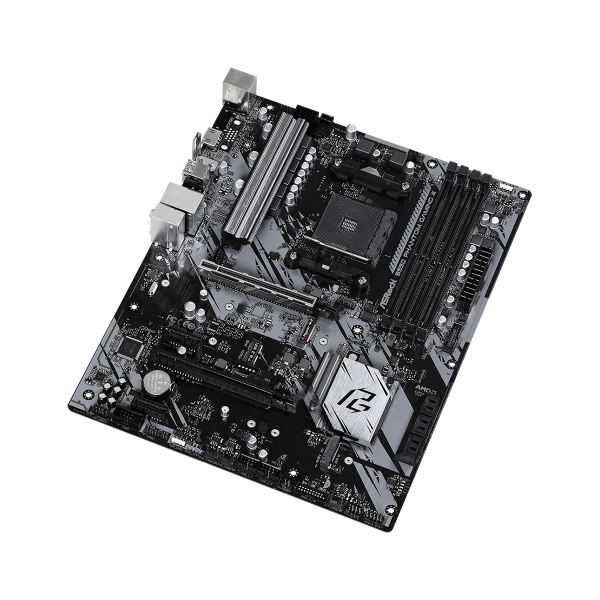 Asrock Mb Am4 B550 Phantom Gaming 4 4xddr4 6xsata Raid Usb 3.2 Hdmi