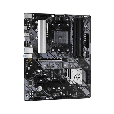 Asrock Mb Am4 B550 Phantom Gaming 4 4xddr4 6xsata Raid Usb 3.2 Hdmi