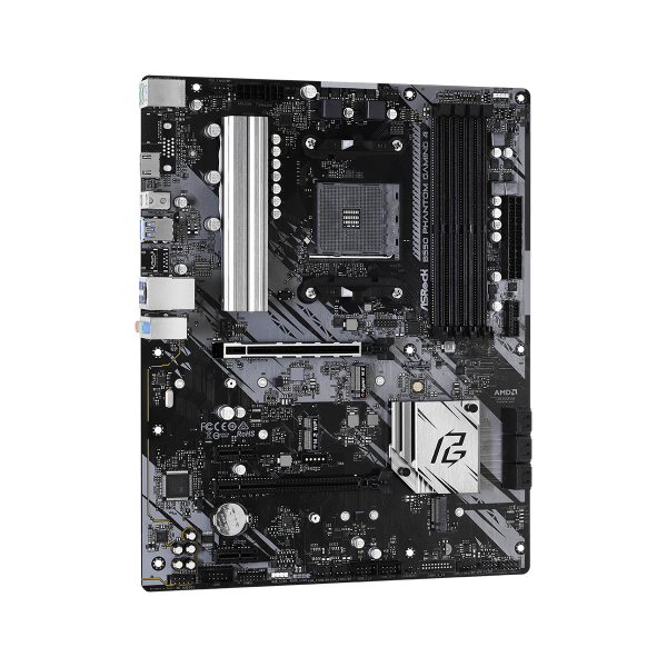 Asrock Mb Am4 B550 Phantom Gaming 4 4xddr4 6xsata Raid Usb 3.2 Hdmi