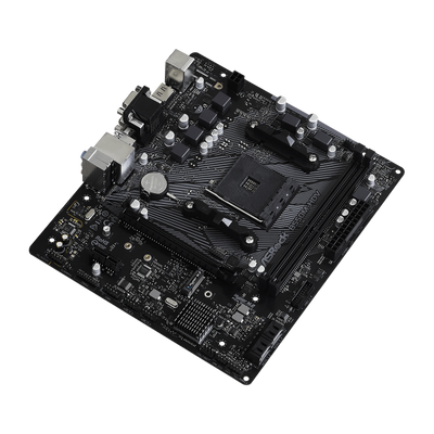 ASRock B550M-HDV - scheda madre - micro ATX - Socket AM4 - Chipset AMD B550 - USB 3.2 Gen 1 - Gigabit LAN - grafica integrata (CPU richiesta)
