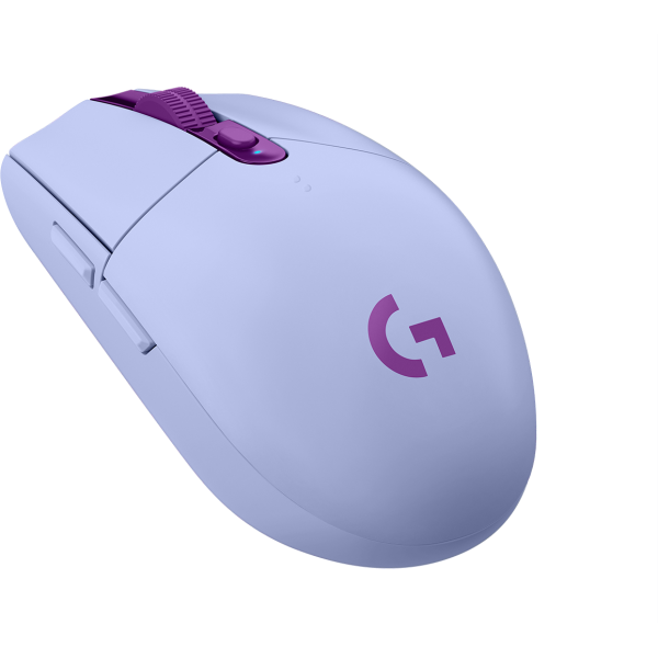 Logitech G G305 - Mouse - ottico - 6 pulsanti - wireless - 2,4 GHz - ricevitore wireless (USB)