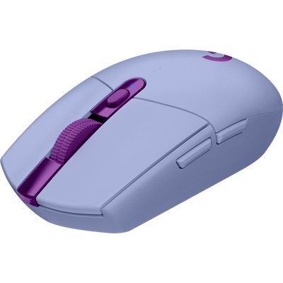Logitech G G305 - Mouse - ottico - 6 pulsanti - wireless - 2,4 GHz - ricevitore wireless (USB)