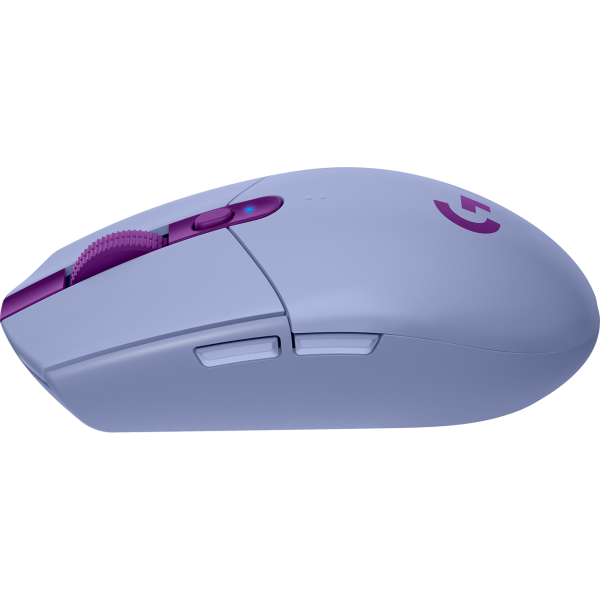 Logitech G G305 - Mouse - ottico - 6 pulsanti - wireless - 2,4 GHz - ricevitore wireless (USB)